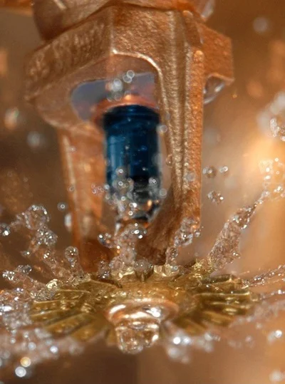 Extinción por agua